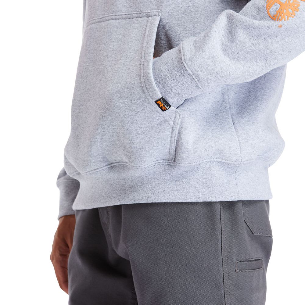 Sudadera Timberland Hombre Pro® Hood Honcho Sport Hoodie Gris - Chile HAD-534792